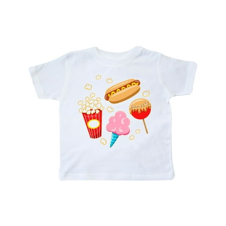 

Inktastic Summer Treats- hot dog popcorn Gift Toddler Boy or Toddler Girl T-Shirt