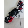 Mens RH Complete Golf Set Driver, Fairway Wood, Hybrid, Irons, Putter Clubs & Stand Bag Regular Flex Game Improvement Equipment