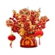 thumbnail image 4 of 2 Floreros Artificiales En Maceta Para Fiesta, Cocina, Interior, Hogar, Jarrón De Eucalipto., 4 of 9