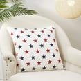 thumbnail image 3 of Saro Lifestyle Americana Stars Throw Pillow Cover, 3 of 5