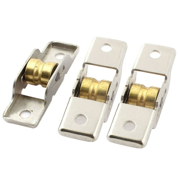 Door Sliding Wheel Window Sash Pulley 11.5mm Single Roller 3pcs