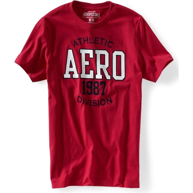 Camiseta Gráfica Aeropostale Aero 1987 para Hombre Rosa Grande