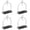 Grey*4, variant on Iron Mosquito Coil Holder With Ash Tray, Hanging Or Tabletop Incense Burner Stand, Anti Heat Metal Coil Support For Outdoor Patio And Indoor Use (Gray, 4pcs)