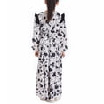 thumbnail image 6 of EnJoCho Girls Floral Dress Spring Summer Long Sleeve Waist Dress Children Cute Comfortable Long Dress Casual Dress, 6 of 8