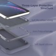 thumbnail image 5 of Compatible with iPhone XR Case 6.1 Inch, [Silky and Soft Touch] Premium Liquid Silicone Gel Rubber Full Body Drop Protection Phone Cover with Microfiber Lining, Lavender Gray, 5 of 14