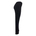 thumbnail image 5 of LoyisViDion Woman Pants Clearance Fashion Women'S Pocket Pants Solid Jeans Casual Pants Low Waist Trousers Black 6(M), 5 of 6