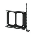 thumbnail image 1 of Bunblic 2.5" SSD Mounting Bracket Double SSD Mounting Bracket PC Computer HDD Bay Tray Sturdy Metal for Desktop Computer Black, 1 of 8