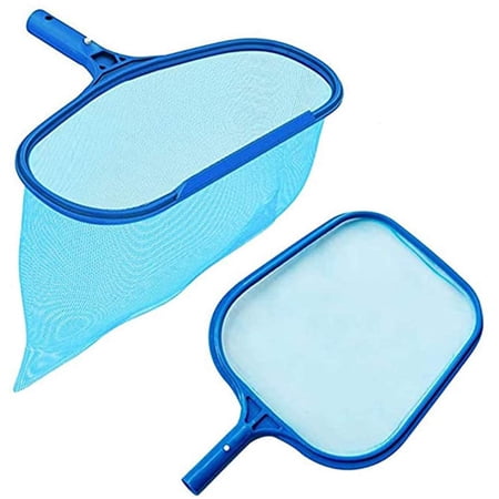 Deep Bag Rake Deep-Bag Pool Rake & Swimming Leaf Skimmer Net with Medium Fine Mesh ...