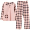 thumbnail image 1 of REDHOTYPE Pyjama Floral Fantaisie Mode Femme Printemps Automne Maman Manches Longues Coton Col Rond Ensemble Maison Grande Taille Automne, 1 of 2