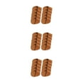 thumbnail image 3 of Destyer Golf Head Covers PU Portable Protector Travel Golf Athlete for Training Brown Large 10 Pcs 3Set, 3 of 6