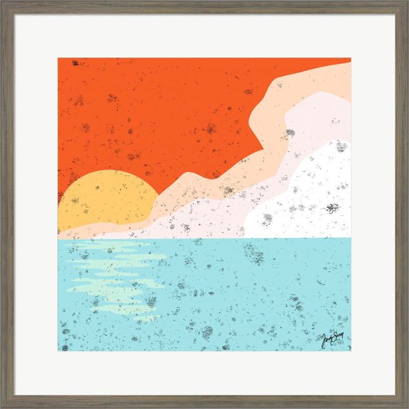 Great Art Now Skyline by Trish Sierer, Framed Wall Art, 22W x 22H