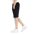 thumbnail image 2 of Sierra Socks Men's Bermuda Shorts Gym Wear Soft Causal Plain m Black, 2 of 7