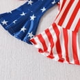 thumbnail image 5 of 4th of July Baby Girl Outfit Toddler Memorial Day Clothes T-Shirt Top American Flag Shorts with Headband Kaprioy Toddler Girl Clothes 3 6 12 18 24 Months, 5 of 7