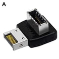 thumbnail image 2 of Adaptador de cabezal USB C frontal Enchufe frontal TIPO C para placa base (A) PC FLhrweasw Nuevo, 2 of 6