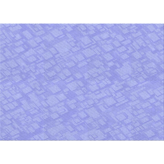 Ahgly Company Indoor Rectangle Patterned Light Slate Blue Area Rugs, 2' x 5'