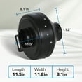 thumbnail image 2 of Hurricane Commercial Grade Inline Wall Mount Fan For HVAC & Ventilation Use, 2 of 12