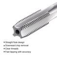 thumbnail image 3 of Unique Bargains M11 x 1.5 Left Hand High Speed Steel Machine 4 Straight Flutes Thread Tap, 3 of 6