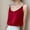 Red, variant on DuoJiaJ Womens Satin Camisole, V Neck Sleeveless Silk Summer Tank Top Black L