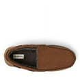 thumbnail image 4 of Dearfoams Men's Keaton Microsuede Moccasin House Shoe Slipper, 4 of 6