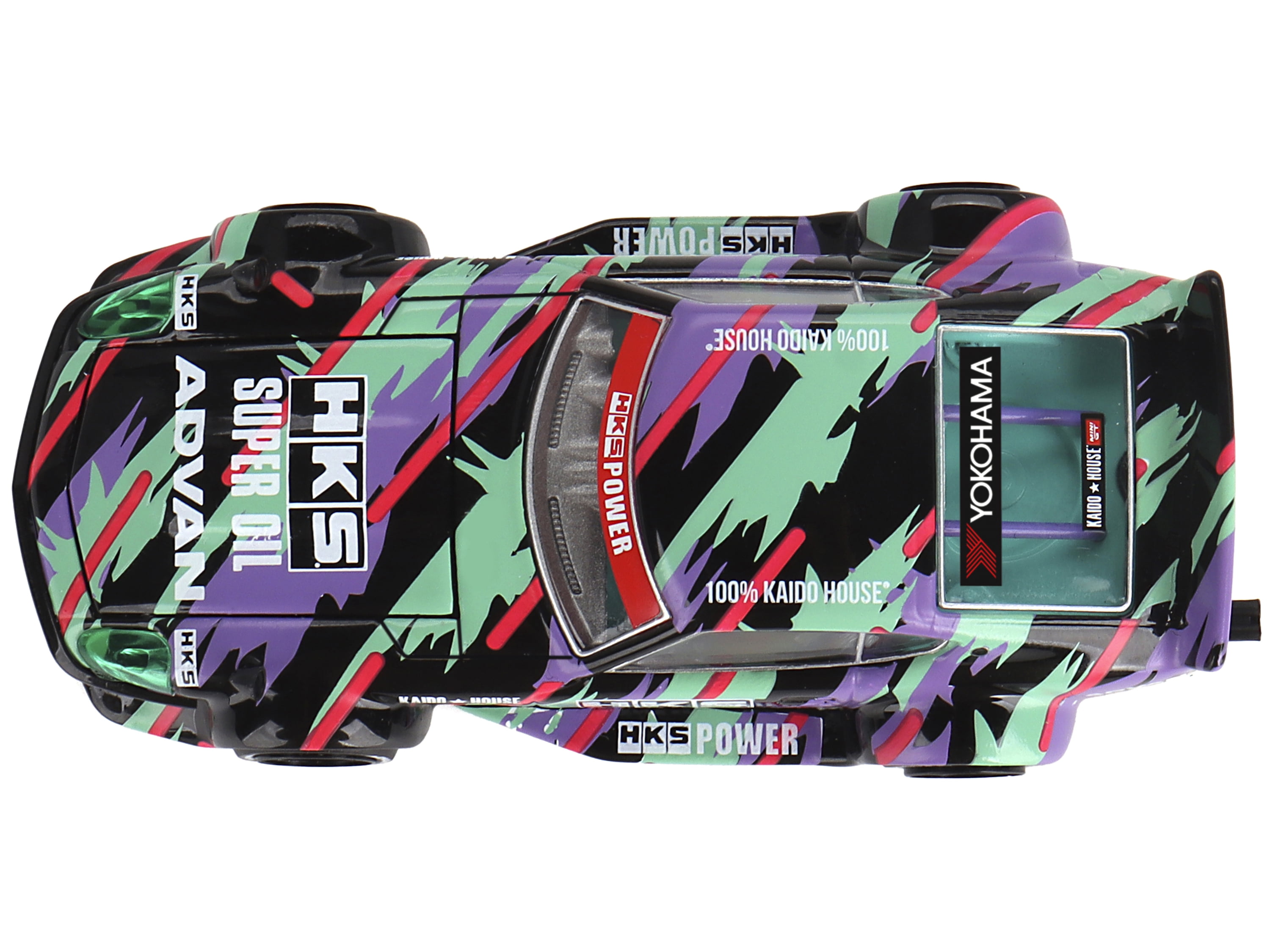 1/64 Diecast Model - Nissan Fairlady Z RHD 'HKS' Livery by Jun