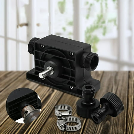 

Self Shank Electric Oil/Water Drill Hose Clamps 8mm Round Priming Pump with Tools & Home Improvement