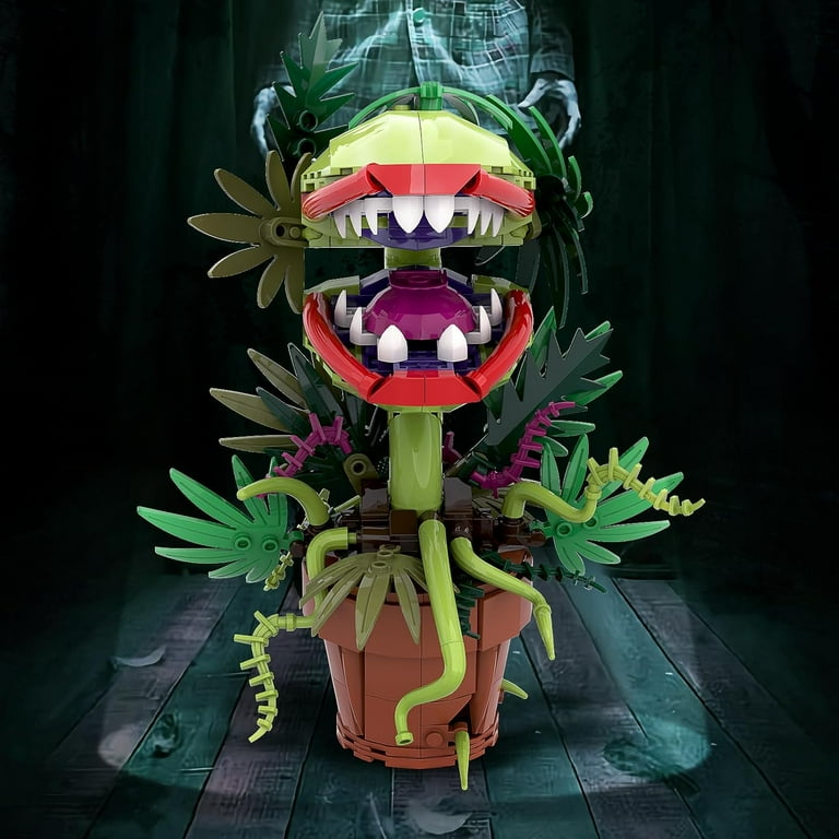 Guvpev Audrey II Piranha Plant Flower Building Blocks 327