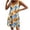B Multicolor, variant on Plus Size Dress Women's Casual With Pockets Summer Boho Beach Dress T-Shirts Dress V Neck Loose Tank Dresses Multicolor L