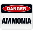 thumbnail image 1 of Danger Ammonia Sign, OSHA Danger Sign, 24x30 Reflective Aluminum EGP, 1 of 1