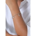 thumbnail image 5 of Elli by Julie & Grace Cross Heart Anchor Bracelet For Women from 6.30 Inches, 5 of 6