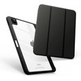 thumbnail image 1 of SURJDE for Pad Pro 11 inch case 2022(4th Gen),Case for iPad Pro 11 (2021/2020 3rd/2nd Gen) with Pencil Holder, Slim Smart Cover with Clear Back Shell for iPad Pro11 Inch,Black, 1 of 7