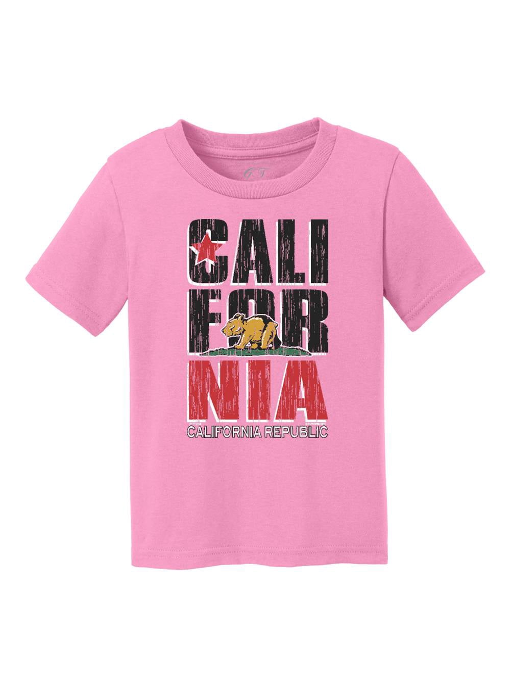 Kids California Republic Bear Cub Short-Sleeve T-Shirt - Pink - S