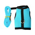 thumbnail image 1 of Small Pet Soft Mesh Harness With Leash Small Animal Vest Lead For Hamster Rabbit Bunny Small Pet Accessories Harness Leash Set, 1 of 6
