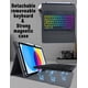 thumbnail image 4 of Funda con teclado para tableta XCHYTECHER Universal de 9,7 a 11 pulgadas, negra, 4 of 6