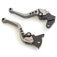 thumbnail image 3 of FXCNC CNC Aluminum Short Adjustable Brake Clutch Levers Compatible with HAYABUSA GSXR1300 1999-2007, DL1000 V-STROM 2002-2020, SV1000 SV1000S 2003-2007,TL1000R 1998-2003, 3 of 5