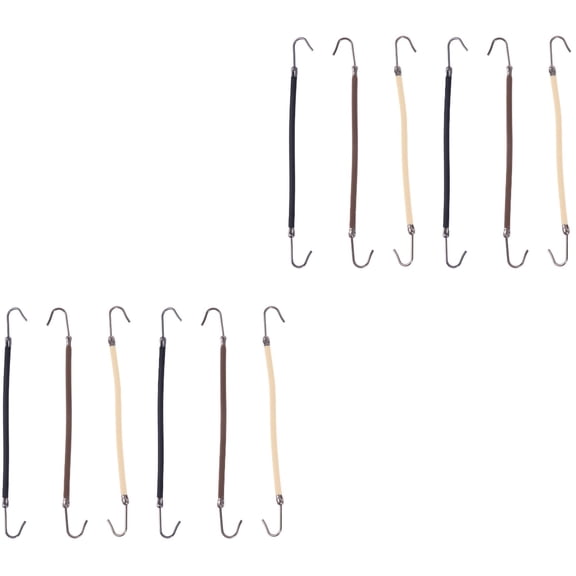 2 Pieces Hair Extensions for Women Hook Type Ties