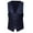 Navy Blue, variant on Hevirgo Plus Size Formal Men Solid Color Suit Vest Single Breasted Business Waistcoat