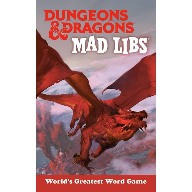 Mad Libs Dungeons Dragons Mad Libs Paperback Walmart Com Walmart Com