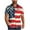 Navy 4th of july tshirts men, variant on Mens Button Down Shirts Short Sleeve 4th of July Shirt American Flag Printed Loose Summer Holiday Shirt Independence Day Tshirts Blue,XXXL