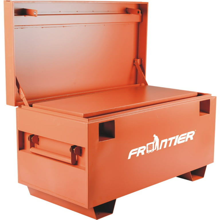 FRONTIER 48 inch W x 30 inch D x 30 inch H, Extra Large Steel Job Site Storage  Box 