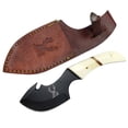 thumbnail image 2 of TheBoneEdge 8.5" Skinner Stainless Steel Hunting Knife with Leather Sheath, 2 of 3