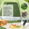 thumbnail image 4 of 10pcs/set Tent Clips Nylon Outdoor Canopy Clamps Outdoor Tent Clip Nylon Portable Waterproof Awning Snaps, Clips, Ropes, 4 of 7