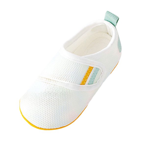 Baby Boys Girls First Walking Shoes Infant Slip On Sneakers Crib Shoes Lightweight Non Slip Barefoot Shoes