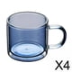 thumbnail image 1 of tazas de doble pared,Taza de café de vidrio de borosilicato de doble pared,Taza de vidrio de doble pared resistente al calor,Taza de vidrio de 250 ml Taza de té y café Boca redonda,Taza de, 1 of 8