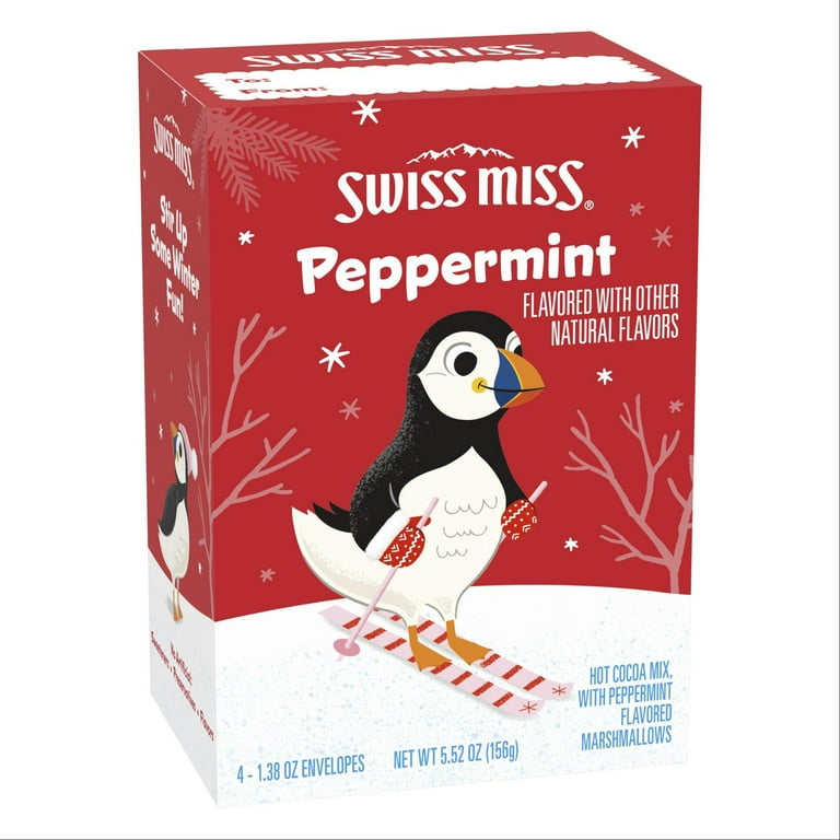 Swiss Miss Hot Cocoa Gift Pack, Assorted Flavors and Designs, Four