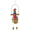 Woodstock Windchimes Animal Chimes Parrot, Wind Chimes For Outside, Wind Chimes For Garden, Patio, and Outdoor Décor, 36"L