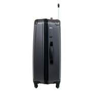 Jetstream 28-inch Hardside Rolling Spinner Checked Luggage, Charcoal