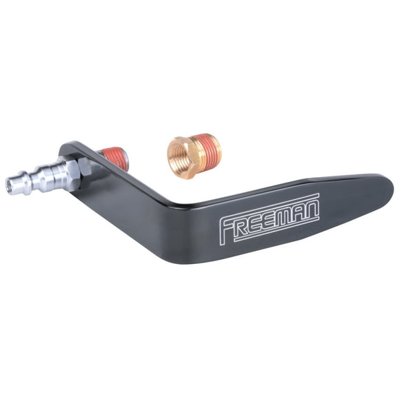 Freeman PLTHSFB 1-3/4" Aluminum Pneumatic Tool Rafter Hook with 1/4" Straight Industrial Fitting and Brass Bushing
