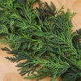thumbnail image 2 of Guvpev 9FT Artificial Christmas Cedar Garland - Realistic Cedar Pine Needles Greenery Garland Christmas Decoration for Home, Table, Mantel, Wall, Winter, Stairs, Indoor Outdoor Holiday Party Decor, 2 of 9