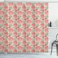 thumbnail image 1 of Ambesonne Floral Shower Curtain, Garden Flowers Retro Revival, 69"Wx84"L, Multicolor, 1 of 3