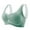 Green, variant on Jsaierl Womens Bras Plus Size Push Up T-shirt Bras Cotton Sexy Bralettes Cozy Breathable Full Figure Bras